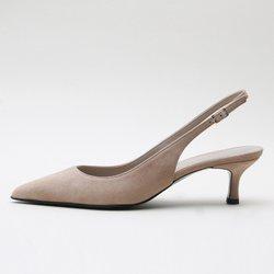 [카렌화이트] Plain slingback shoes kw2505 5cm 슬링백