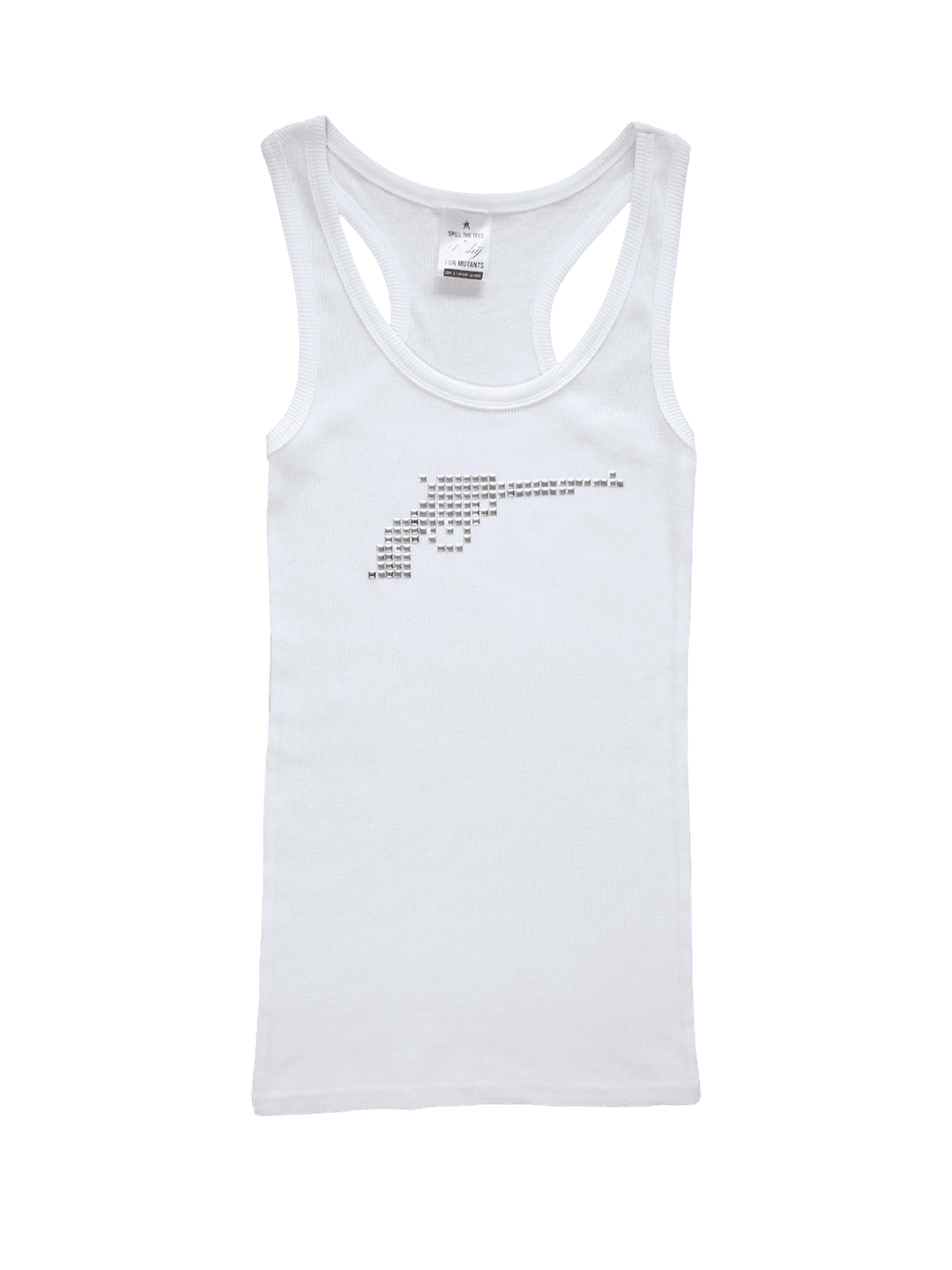 Gun Sleeveless (white)