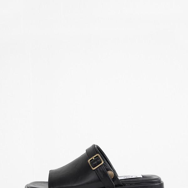 536 Stud Platform Mule (Black/5.5cm)
