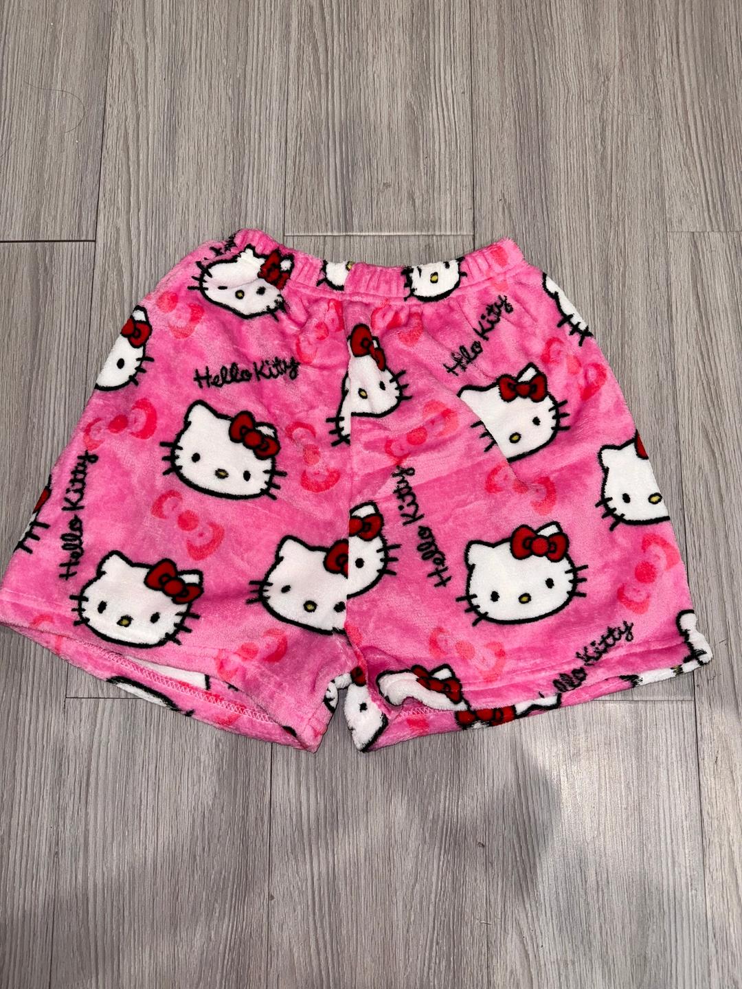 Hellokitty Women Pajama Shorts Cute Soft Comfy Lounge Bottom Stretch Strip Sleepwear Pj Bottoms Sleep Shorts