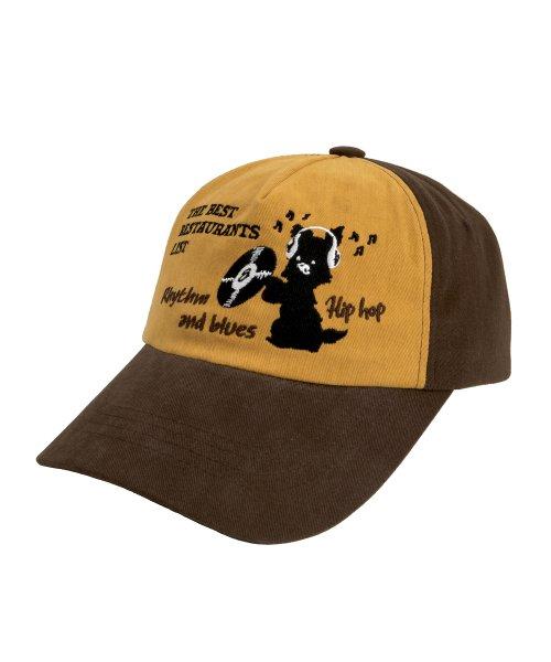 수이봄(SUIBOM)  디제잉 브로디 볼캡 - 머스타드 옐로우 / 브라운 - 사이즈 & 후기 | 무신사