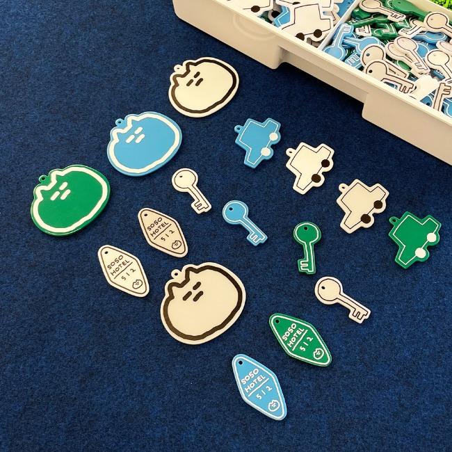 [이나피스퀘어] SOSO 아크릴 키링