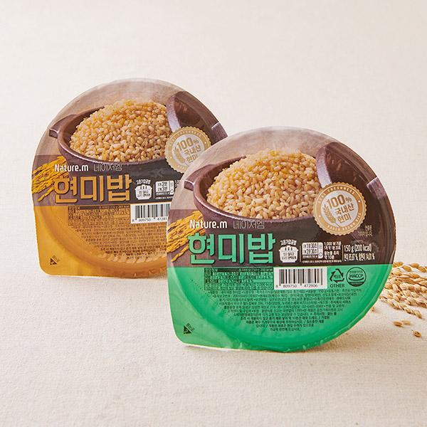 [네이처엠] 바쁜 일상 속 간편하고 든든한, 현미밥