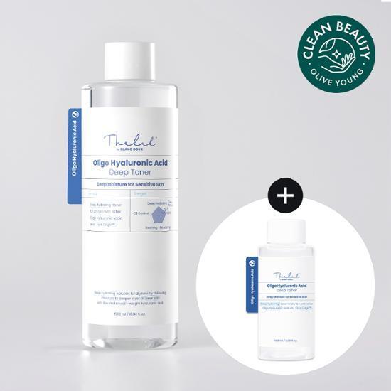 [속보습] 더랩바이블랑두 올리고 히알루론산 딥 토너 500ml 대용량 기획 (+100ml)