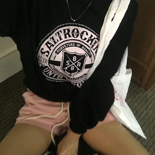 [최저가!!🚨] 유앤미 레터링 긴팔 맨투맨 기모X