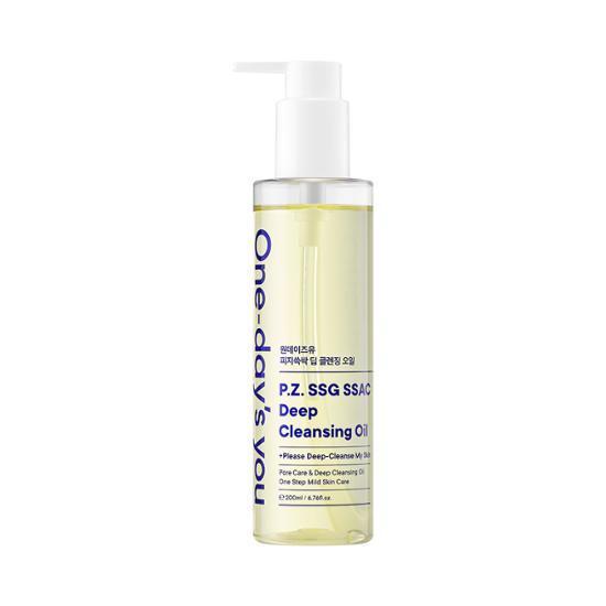 원데이즈유 피지쓱싹 딥 클렌징 오일 200ml