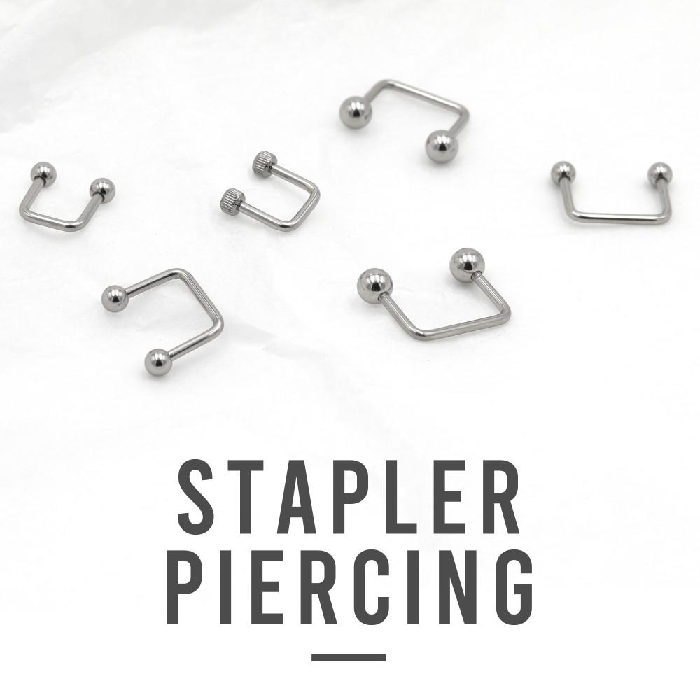 [ALL 써지컬스틸] 스테이플러 바벨 피어싱