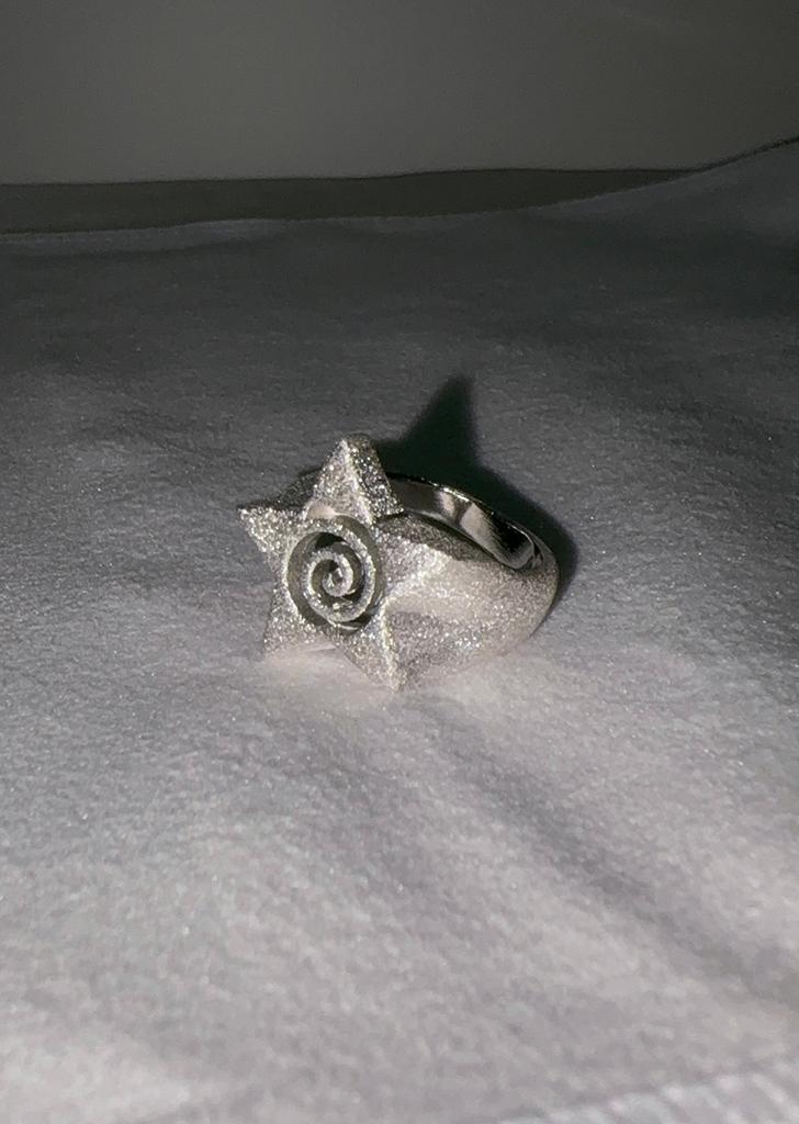 spiral star ring