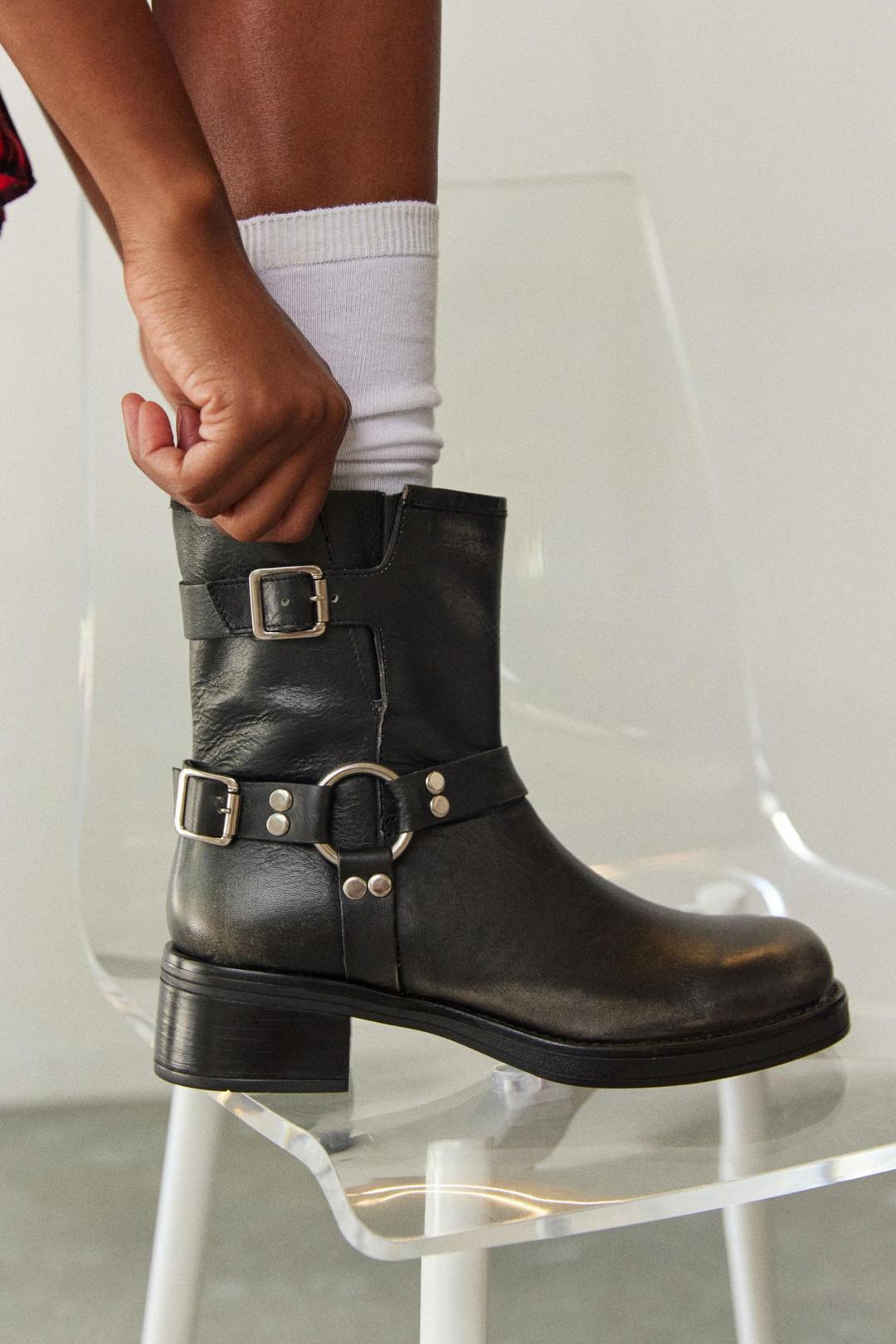 Steve Madden Brixton 모토 부츠