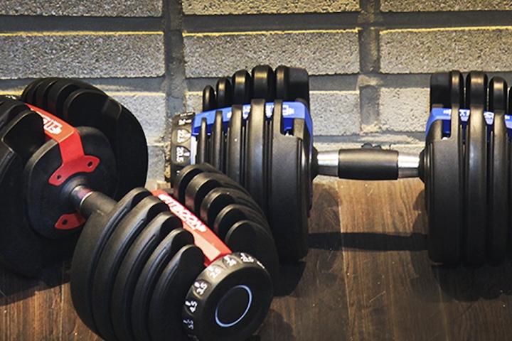 무게조절 덤벨 다이얼 아령 운동세트 24kg 3color