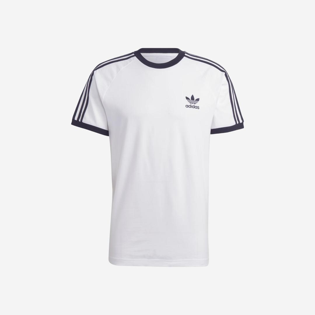 Adidas Adicolor Classics 3-Stripes T-Shirt White - KR Sizing