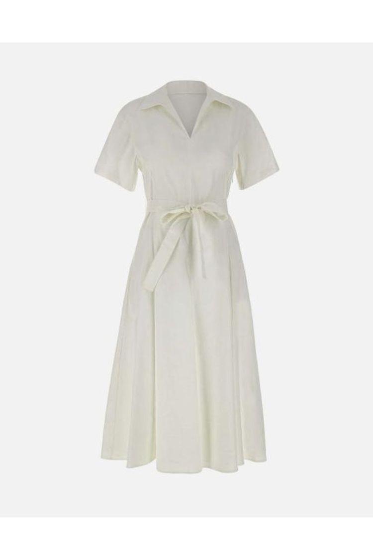 25SS 띠어리 원피스 P0303611100 White