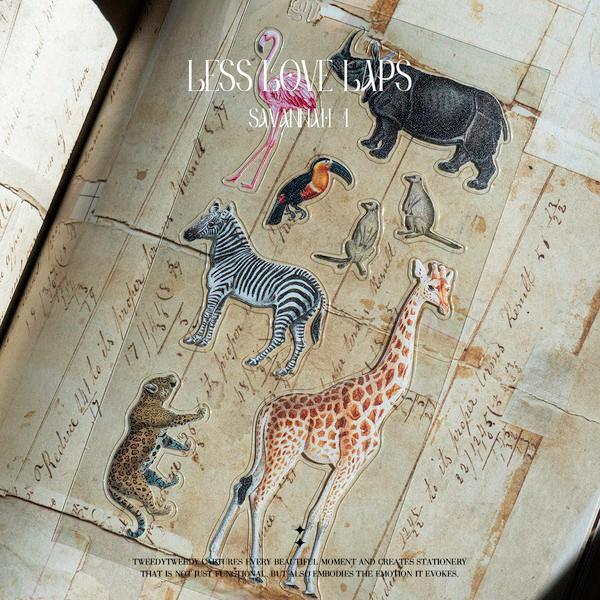 LESS LOVE LABS - SAVANNAH 1 (씰스티커)