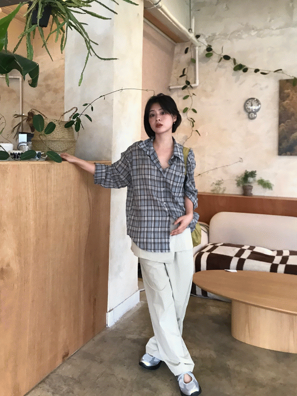 coconut check shirts