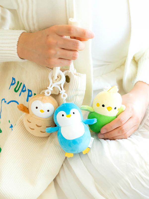 동글동글 동물 걸이 인형