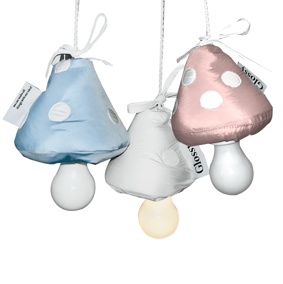 [Glossy] Mushroom lamp (3color)