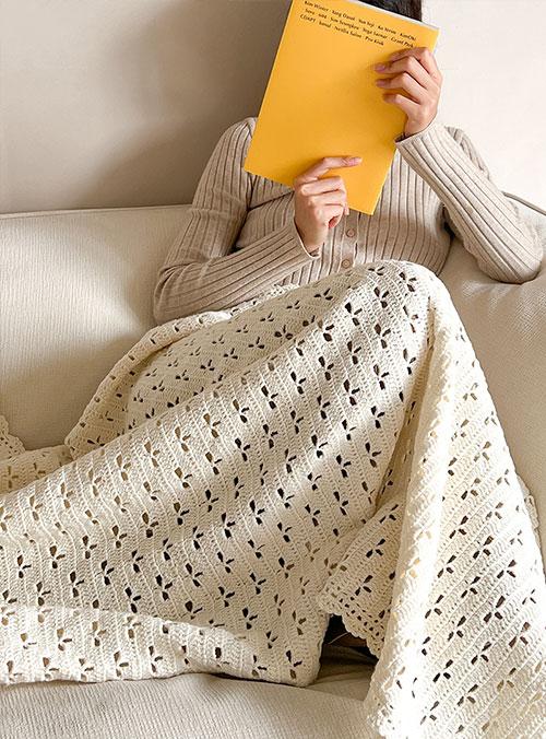 [DIY] 에어리코튼 티타임 블랭킷(동영상)