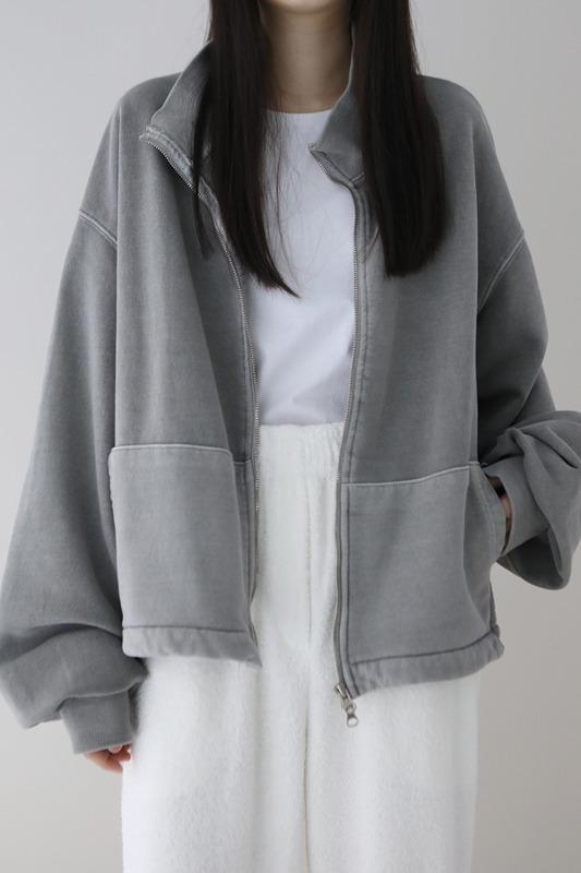 오버사이즈 워싱 포켓 점퍼to.j476