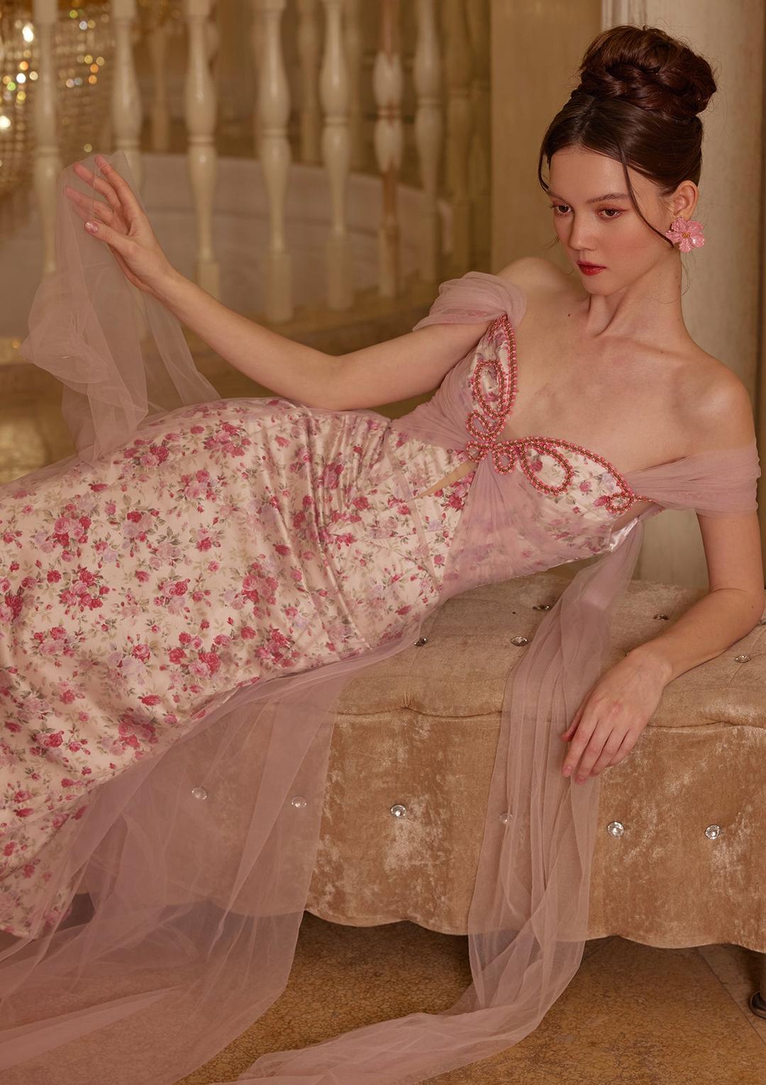 Floral Disc Fairy Corset Dress - Pre-order / XS