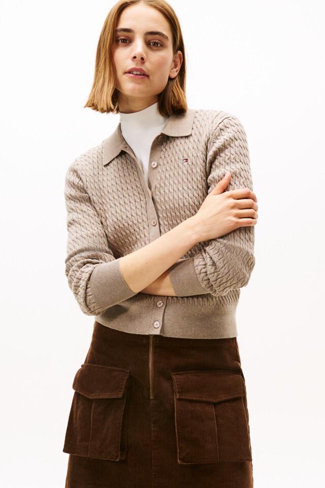 [온라인단독] 케이블 폴로 가디건