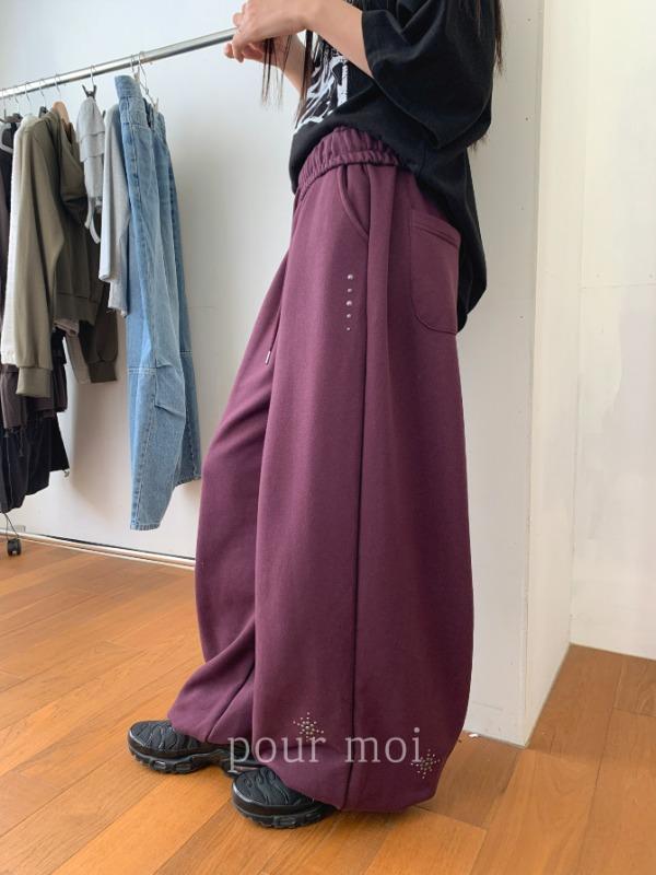 쭈리 스터드 팬츠