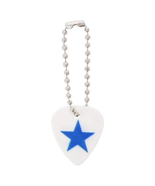 SELLER LOGO PICK KEYRING WHITE(CV2EMUAB66A)