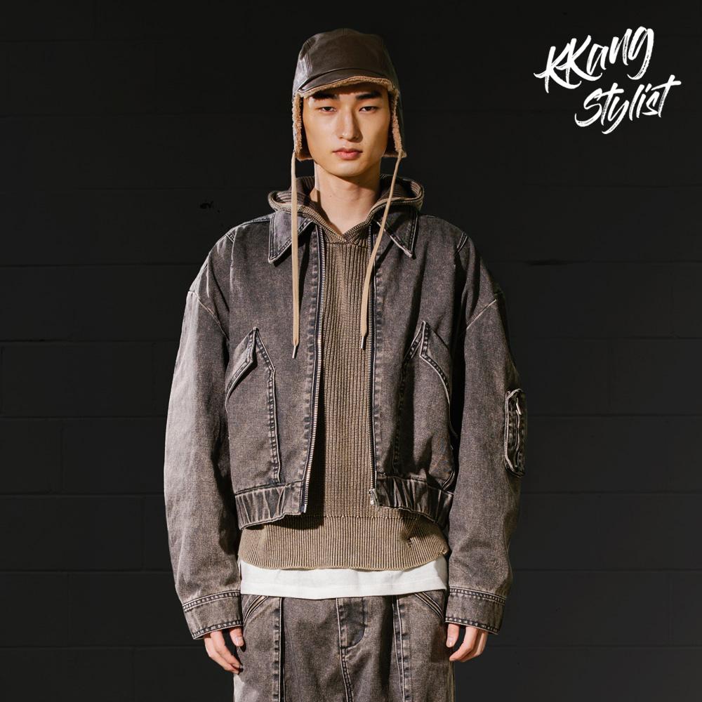 [빅유니온x깡스타일리스트] M-ZIPPER JACKET / BLACK