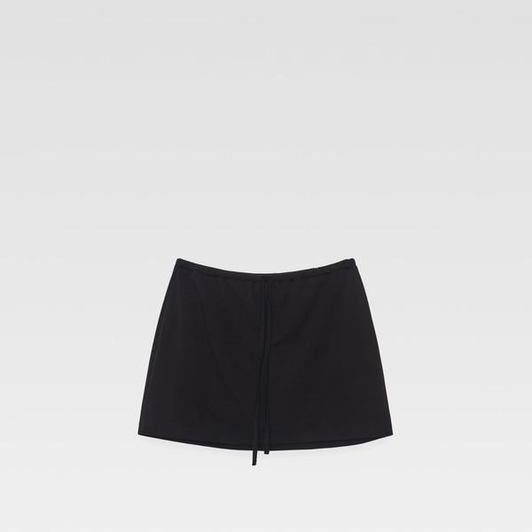 Mini Shorts Skirt (black)