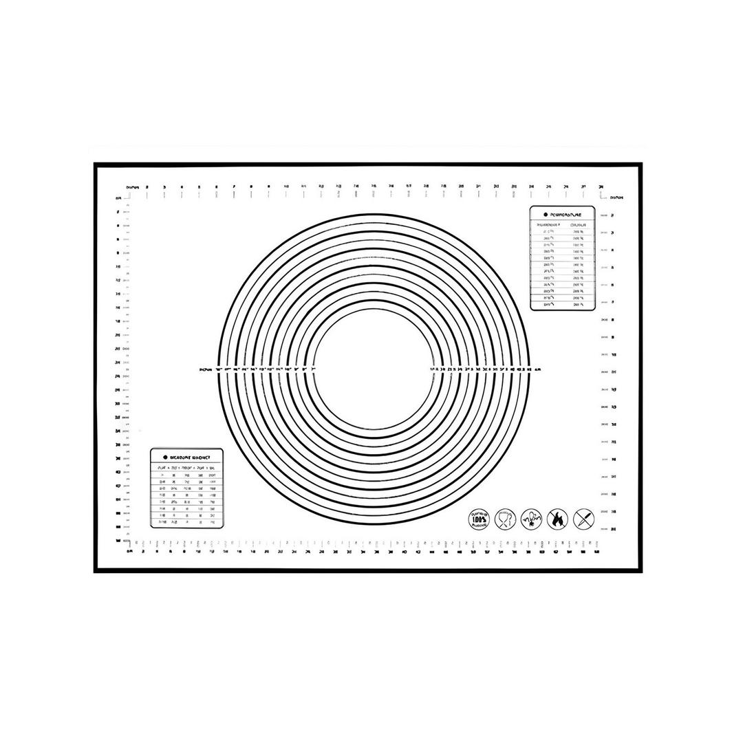 세븐프리 실리콘 베이킹 반죽매트 블랙, 중형(50 x 40..., 1개 - 베이킹매트/작업판 | 쿠팡