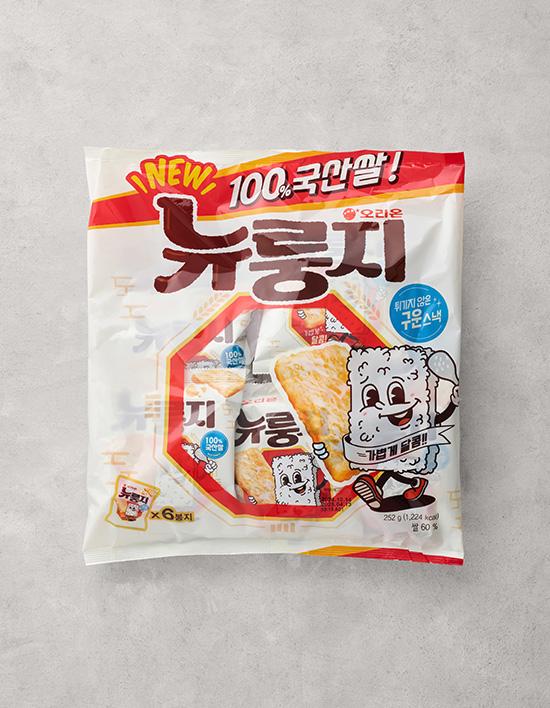 [오리온] 뉴룽지 멀티팩 대용량 6봉