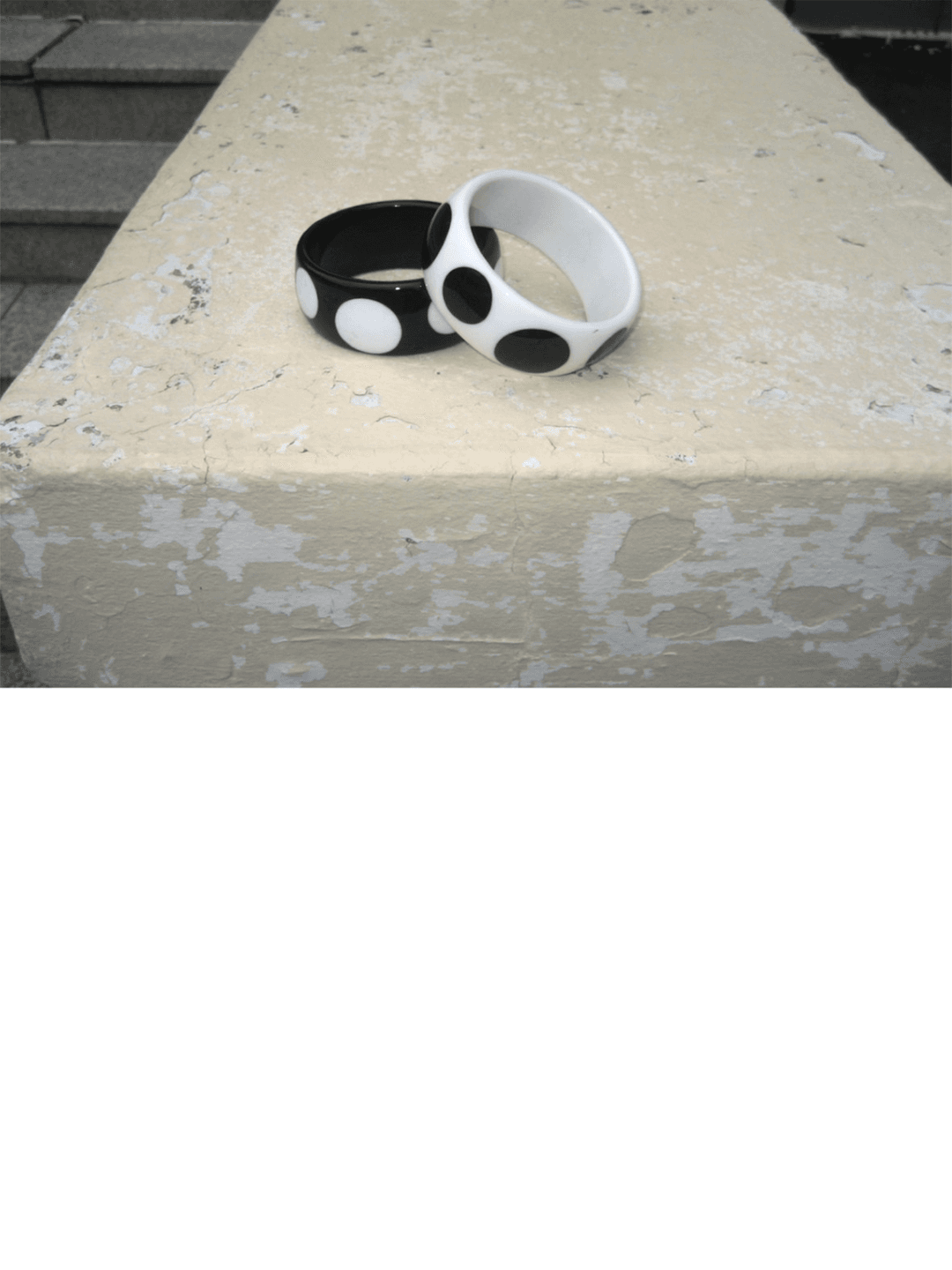 big dots bangle (2 color)