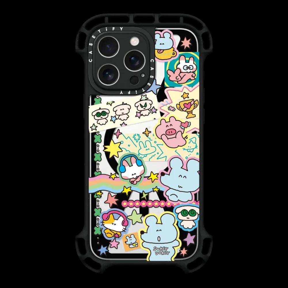 Sukeydokey Deco sticker Phone Case