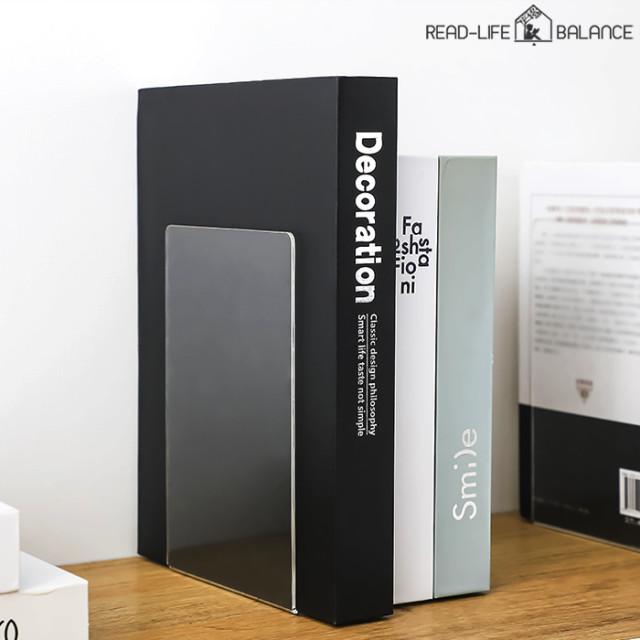 깔끔한 투명/반투명 아크릴 북엔드 (책정리용 도서거치대 칸막이 지지대)