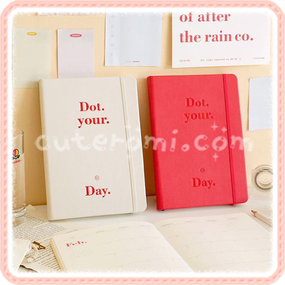 다이어리 선물- 2021 Dot Your Day Diary (선물포장무료)