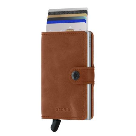 시크리드 미니월렛 빈티지 코냑-실버