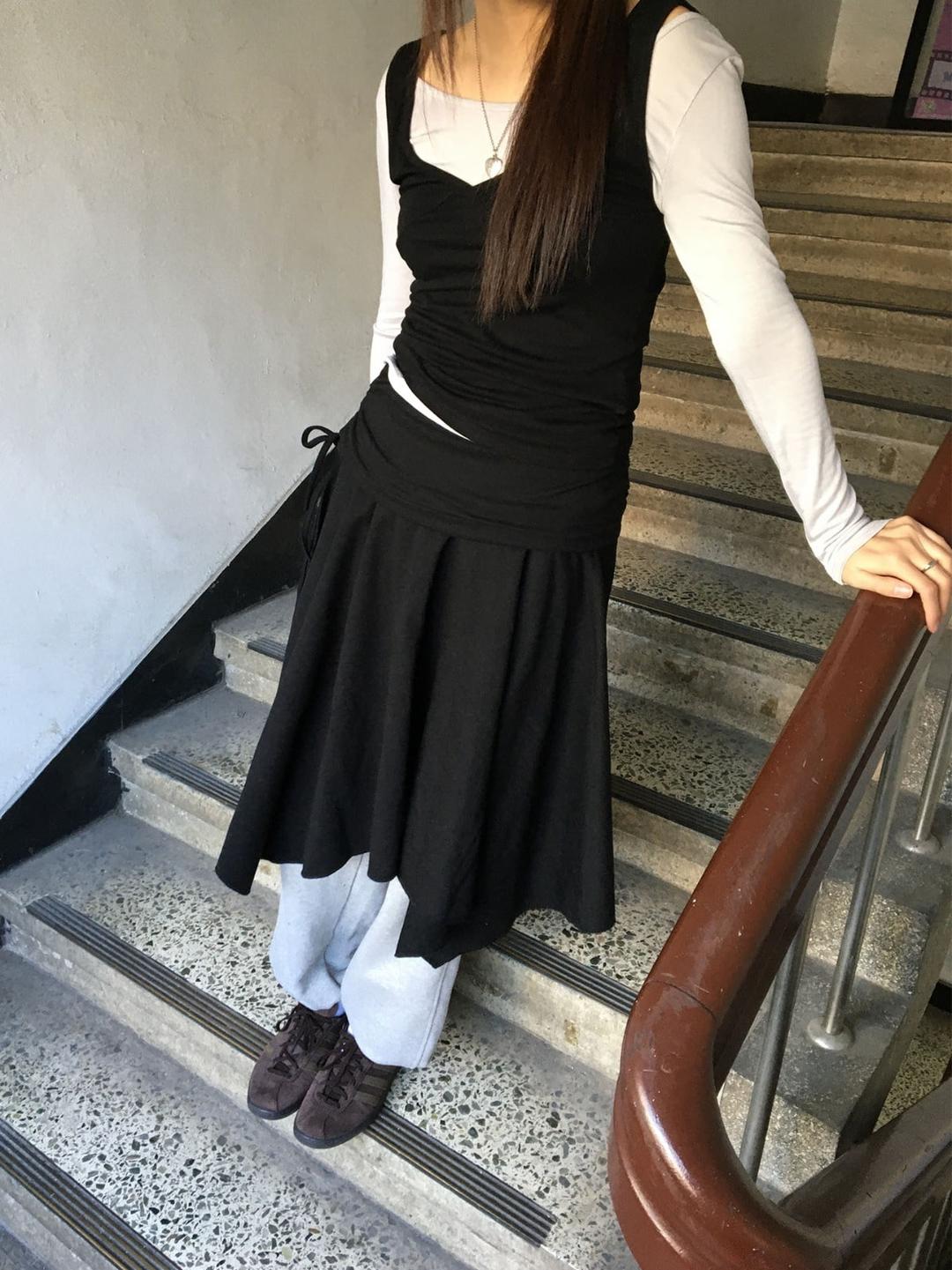 웨이닝 *restock bloom midi skirt