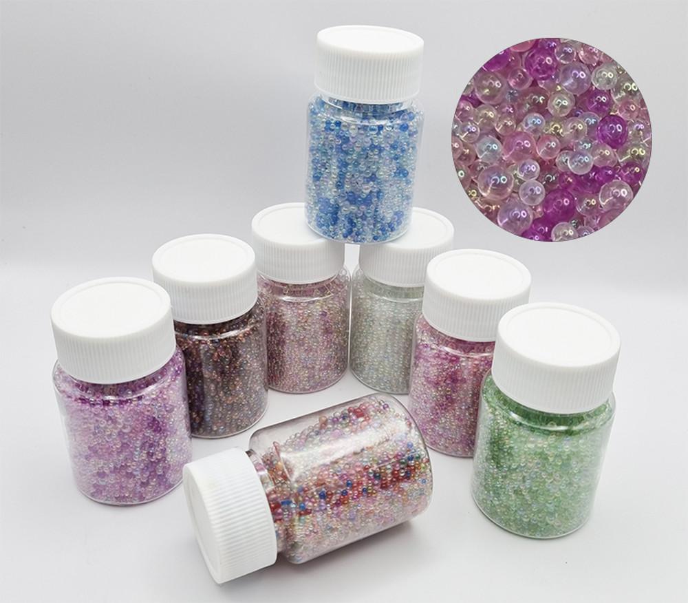 버블 오로라 비즈 레진아트 공예 탑꾸 데코덴 구슬 레진 파츠 네일 믹스 혼합 비누방울