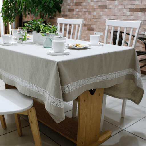 🌱네츄럴레이스식탁보☘