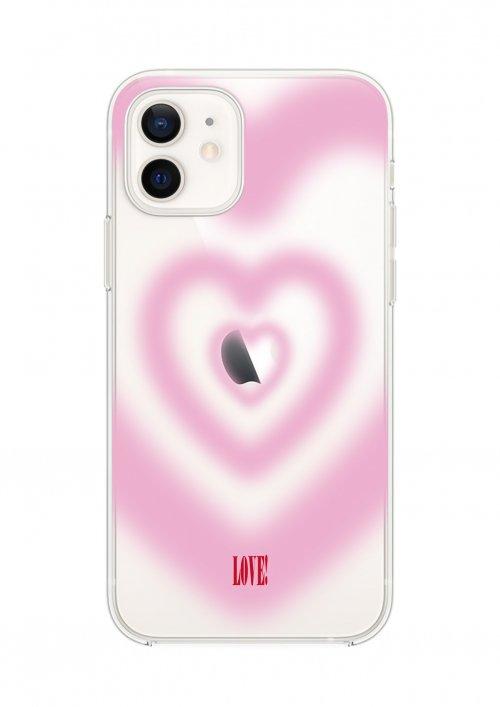 BLUR HEART IPHONE CASE (PK)