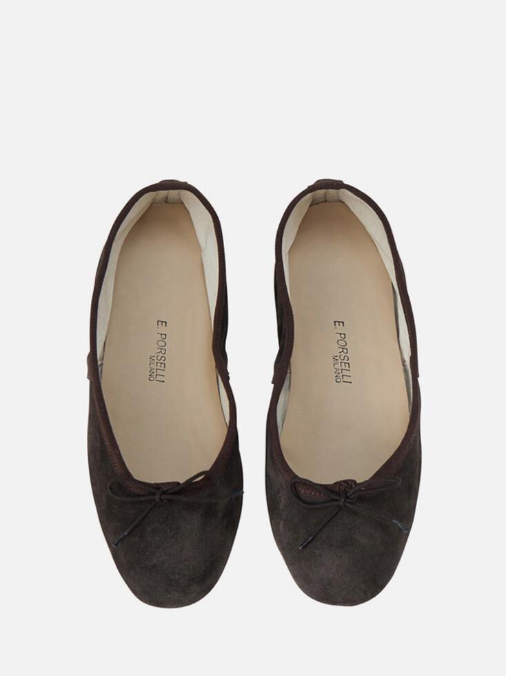 [국내배송] 포셀리 스웨이드레더 다크브라운 (PO-DS-C04)