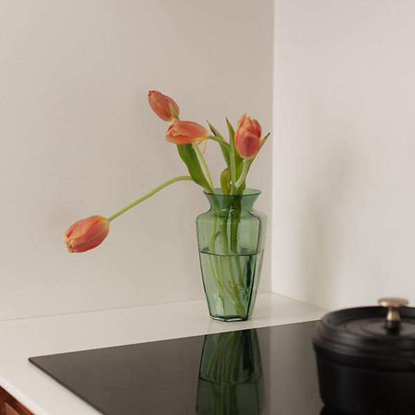 에포크 - 그린 빈티지 화병  (H20cm)