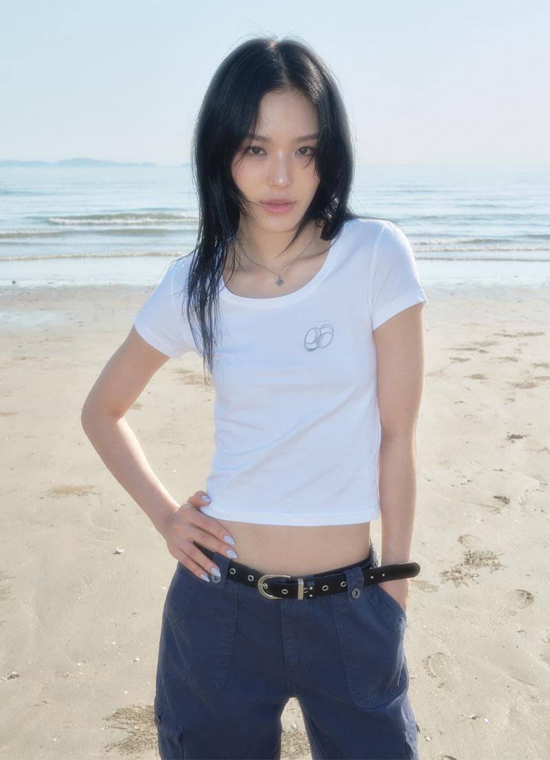 U NECK TEE / WHITE