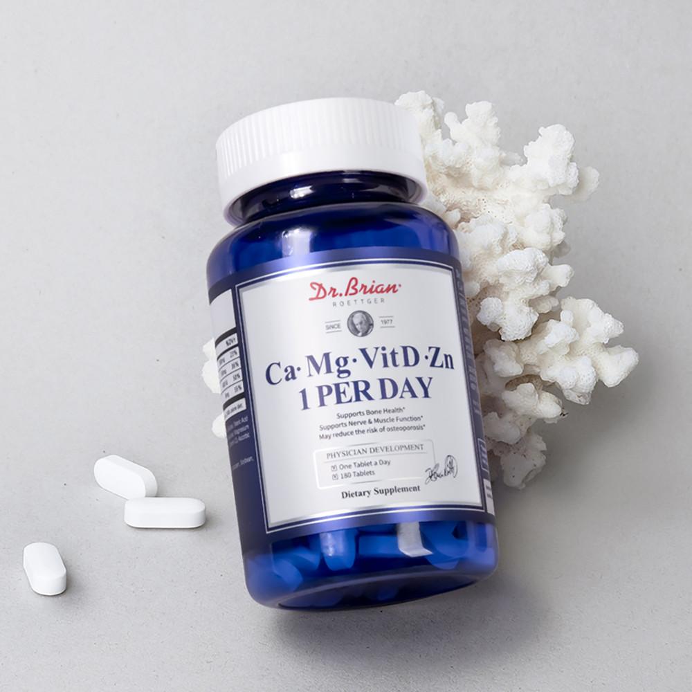 닥터브라이언 칼마디 칼슘 마그네슘 비타민D 아연 원퍼데이 (6개월분)