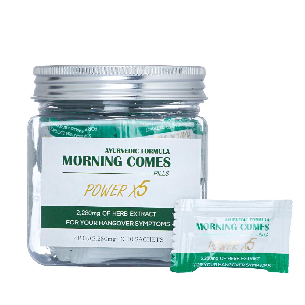 모닝컴스 숙취해소제 필즈 파워엑스파이브 환 MORNING COMES PILLS POWERX5