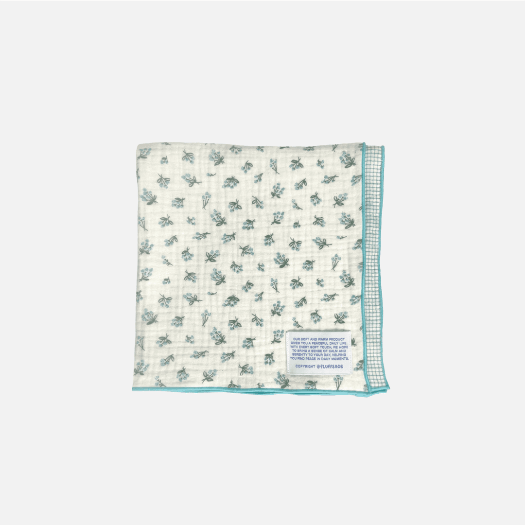 (45x45cm) 쁘띠 플로라키친크로스 - 블루