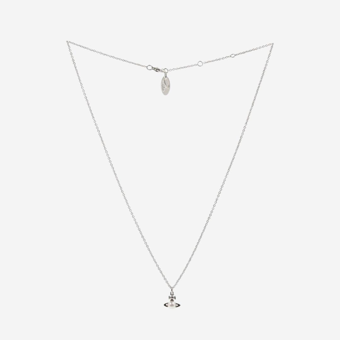 Vivienne Westwood Balbina Pearl Pendant Silver
