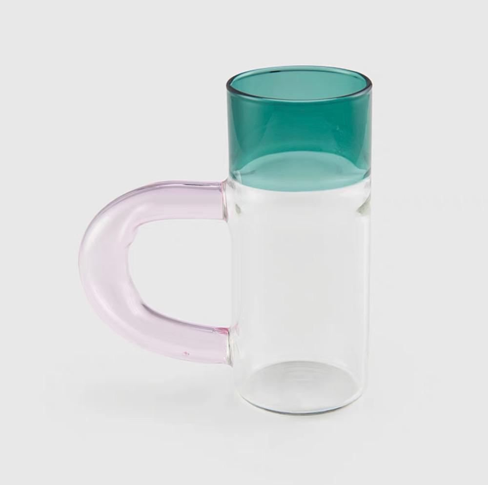 크림스튜디오 fat two-tone glass 투톤 유리 글라스