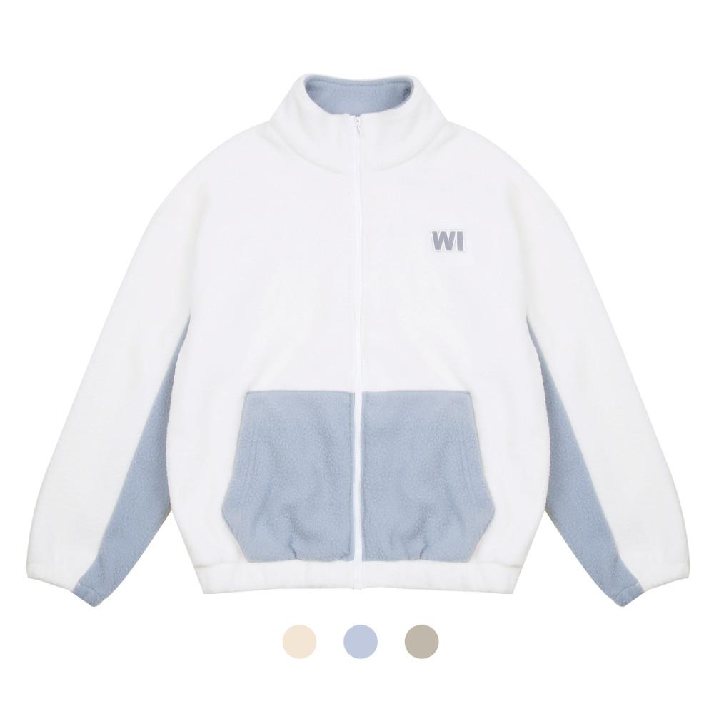위위위 양털 플리스 집업 (3color) [wi1203fr]