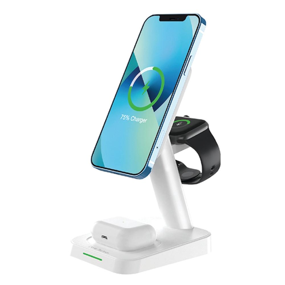 [멀티충전기증정] 클레버 타키온 3in1 애플 맥세이프 워치충전독 고속 멀티무선충전기 MFA3