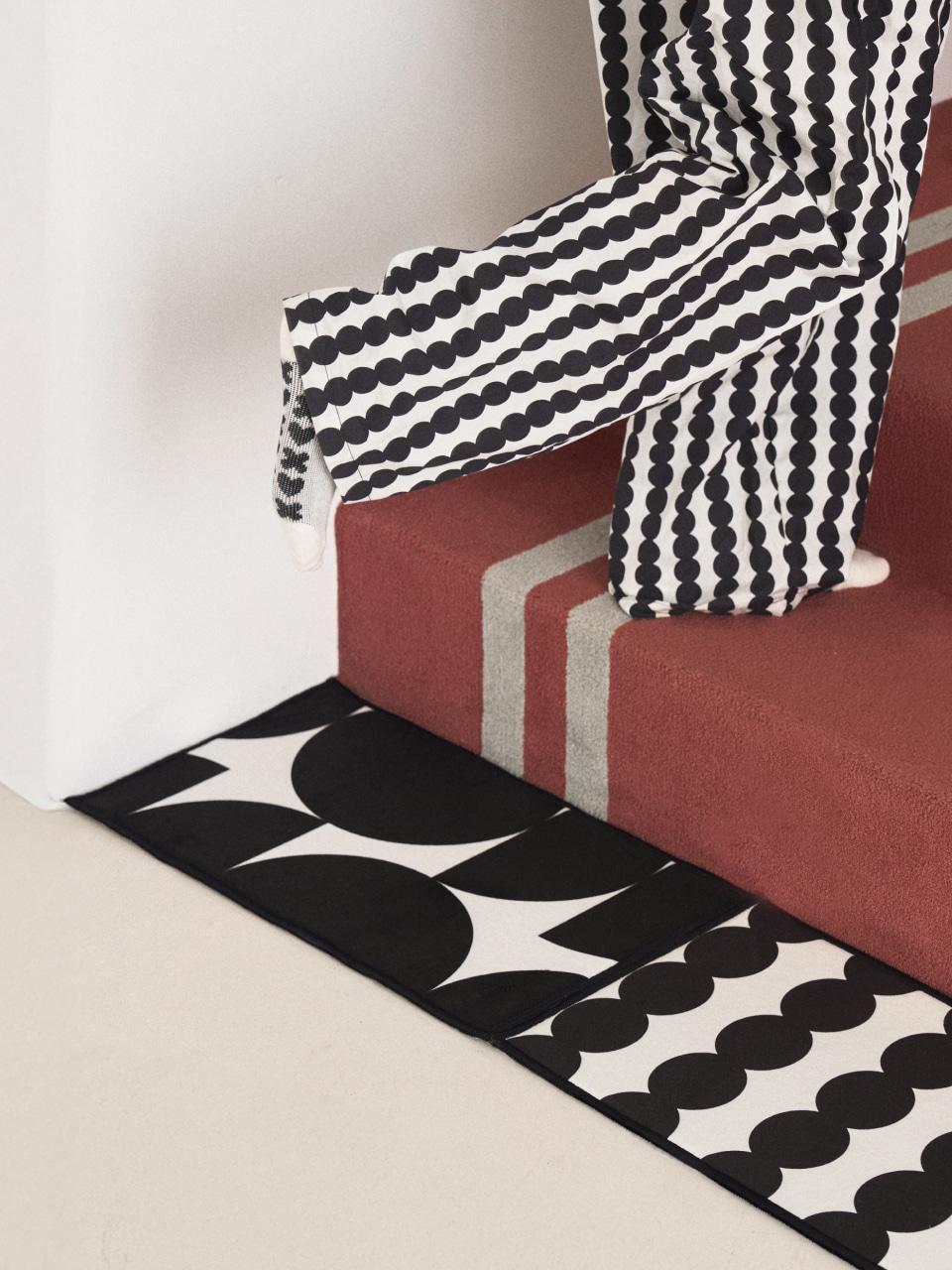 웰컴매트미니 MOONY MOONIE BLACK 50x30cm